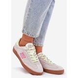 D.Franklin Suede Sport Shoes Sneakers Women Muted White | shoptok.hr