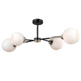 Mitea Lighting Luster zlatno -crni 4xE27 Max.60W/220V M10723-4 | Eponuda.com
