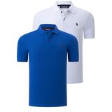 Dewberry DUAL SET T8561 MENS TSHIRT-WHITE-SAKS | shoptok.hr