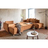 Miuform Ciglasta sklopiva kutna garnitura od samta (s desnim kutom/u obliku slova "U") Lazy Lukka – | shoptok.hr