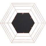 Kayoom STENSKO OGLEDALO, 79,5/69/1,5 cm kovina, steklo | Shoptok.si