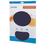 Manhattan ergonomska podloga za miša, gel, plava 434386 | shoptok.hr