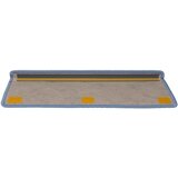  Samoljepljivi otirači za stepenice 15 kom 65x21x4 cm plavi | shoptok.hr