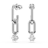 Swarovski Uhani srebrna / transparentna | Shoptok.si