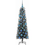 vidaXL Umestno božično drevo med 150 LED Zelena 43 x 43 x 150 cm | Shoptok.si