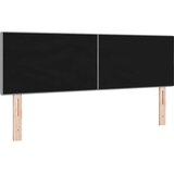  LED glava kreveta s LED trakama Svijetlo siva 160 cm tkanina | Eponuda.com