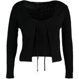Trendyol Curve Black 2-pack Knitwear Cardigan Cene
