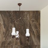  Brilagi - LED luster na lancu COTTAGE 3xE14/40W/230V hrast/bela | Eponuda.com