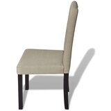  Jedilni stoli 2 kosa kamelje blago, (20701426) | Shoptok.si
