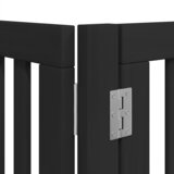  Vrata za pse s vratašcima 12 panela sklopiva 960 cm drvo topole | shoptok.hr