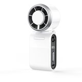 INF 3-v-1 Zložljiv prenosni ventilator – USB, zaslon, 5-stopenj, 3000mAh White, (5000310512) | Shoptok.si