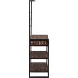  Kuhinjski stalak višebojni 80x40x160 cm čvrsto drvo reciklirano | shoptok.hr