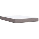  Boxspring krevet s madracem Sivosmeđa 160 x 200 cm Tkanina - Sivosmeđa 160 x 200 cm Dizajn linija | shoptok.hr