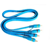 Cabletech Cinch kabel , GOLD HQ + remote kabel, 1 m