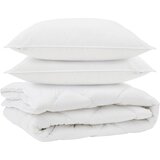 vidaXL odeja za vse sezone z blazino 3 pcs Bela Mikrovlakna, (5000148494) Cene