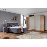 Esposa postelja boxspring 180 cm x 200 cm , tekstil antracit | Shoptok.si
