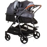 Chipolino dječja kolica za blizance ili dvoje djece Duo Smart Silver Grey | shoptok.hr