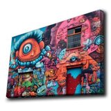 Wallity Slika sa LED osvetljenjem 4570POPARTDACT-009, 45x70 cm | Eponuda.com