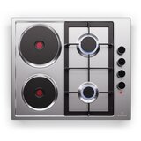 Klarstein MultiChef 4 Hot Plate, električna in plinska kuhalna plošča, 4 kuhalne cone, 2 gorilnika, 2 električni kuhališči Cene