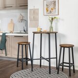 Barska stolica LOE 2 kom braon/crna | Eponuda.com