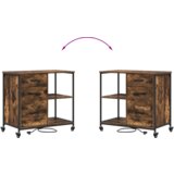  Uredski ormar Dimljeni hrast 76 x 41 x 72 cm Konstruirano drvo | shoptok.hr