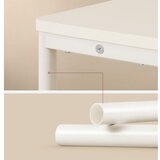  Stolić ROD sa ugrađenom utičnicom i USB portovima, beli/krem | Eponuda.com