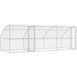  Pasja lopa s shranjevanjem 3 pcs srebrna 6 x 2 x 2 m Jeklo - - Srebrna - 65.65 - 6 x 2 x 2 m - 2025-vidaXL-TOPSELLER | Shoptok.si