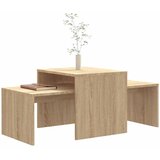  Set stolića za kavu boja hrasta sonome 100 x 48 x 40 cm drvena | Eponuda.com