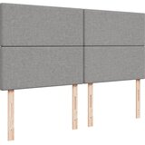  Krevet s oprugama i madracem svjetlosivi 180x200 cm od tkanine | shoptok.hr