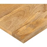 Stolna ploča 70x50x3 8 cm pravokutna od masivnog drva manga | shoptok.hr