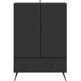  Kreveta Crna 66 x 34,5 x 95 cm Konstruirano drvo | shoptok.hr