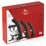 Kiotos Harness with Dildos Set Black S/M/L Cene
