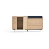 Teulat Svetlo rjavo-modra komoda Valley, širina 150 cm | Shoptok.si