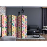  Paravan u 5 dijelova - Letters nad Triangles II [Room Dividers] 225x172 | shoptok.hr