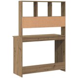  Radni stol s policama boja hrasta artisan 102x45x148 cm drveni | Eponuda.ba
