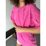 DStreet T-shirt damski AYUBAS różowy | shoptok.hr