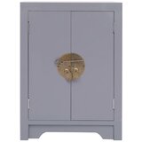 Maison Chic Nočna omarica - Nočna miza siva 38x28x52 cm les pavlovnije, (21689282) | Shoptok.si