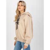 ex moda Sweatshirt-EM-BL-651/3.39X-beige | Shoptok.si
