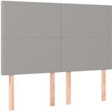  Okvir za krevet bez madraca svjetlosivi 140 x 190 cm od tkanine | shoptok.hr