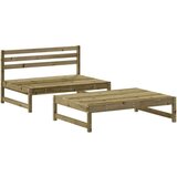  2-dijelna vrtna garnitura od impregnirane borovine | shoptok.hr