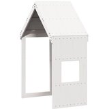 Krov za dječji krevet bijeli 55x99x139,5 cm masivna borovina | shoptok.hr