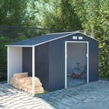 Metalna Baštenska kućica sa nadstrešnicom 300x195x192cm | ePonuda.com
