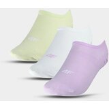 4f Women's Short Casual Socks (3 Pack) - Multicolored | ePonuda.com