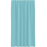 Voile zavjese s džepovima za šipke 2 kom tirkizne Tirkizna 140 x 175 cm | shoptok.hr