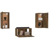  3-dijelni set TV ormarića boja dimljenog hrasta drveni | shoptok.hr