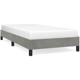  Okvir za krevet bez madraca svjetlosivi 80x200 cm baršunasti | shoptok.hr