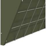  Viseća hranilica za sijeno Maslinasto zelena 61 x 33 x 66 cm | shoptok.hr