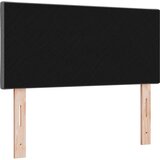 vidaXL Uzglavlje Dizajn Dijamantnih Blokova Tamno Sivo 90 cm Tkanina | shoptok.hr