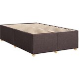  Krevet box spring s madracem tamnosmeđi 120 x 190 cm od tkanine | shoptok.hr