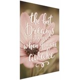  Plakat - The Best Dreams Happen When You Are Awake 29.7x42 Bez okvira | shoptok.hr